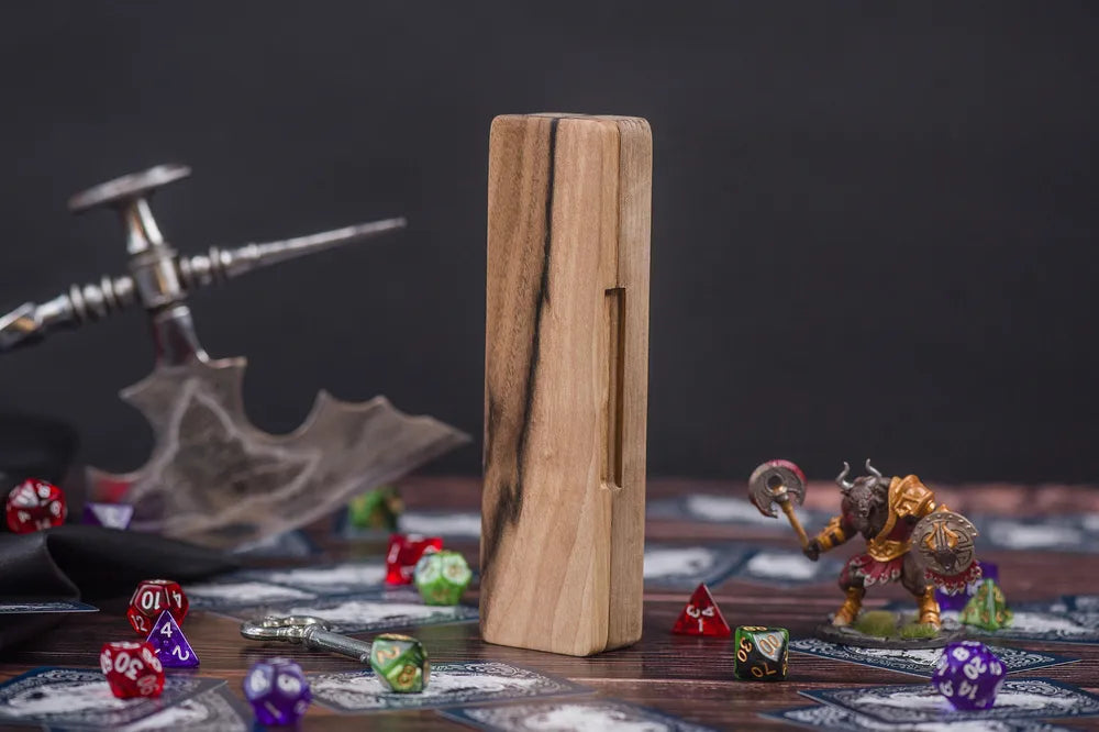 Artisanal Wooden Dice Vault - JTNLAB
