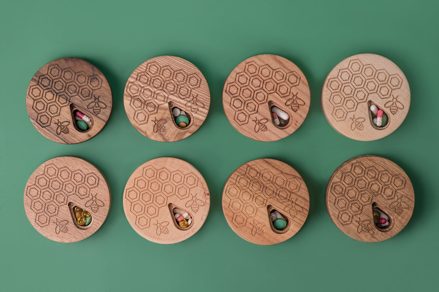 Pill Box 7 Day Pill Case Organizer - JTNLAB