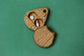 Wooden Keychain Pill Holder - Day & Night Pill Box - JTNLAB