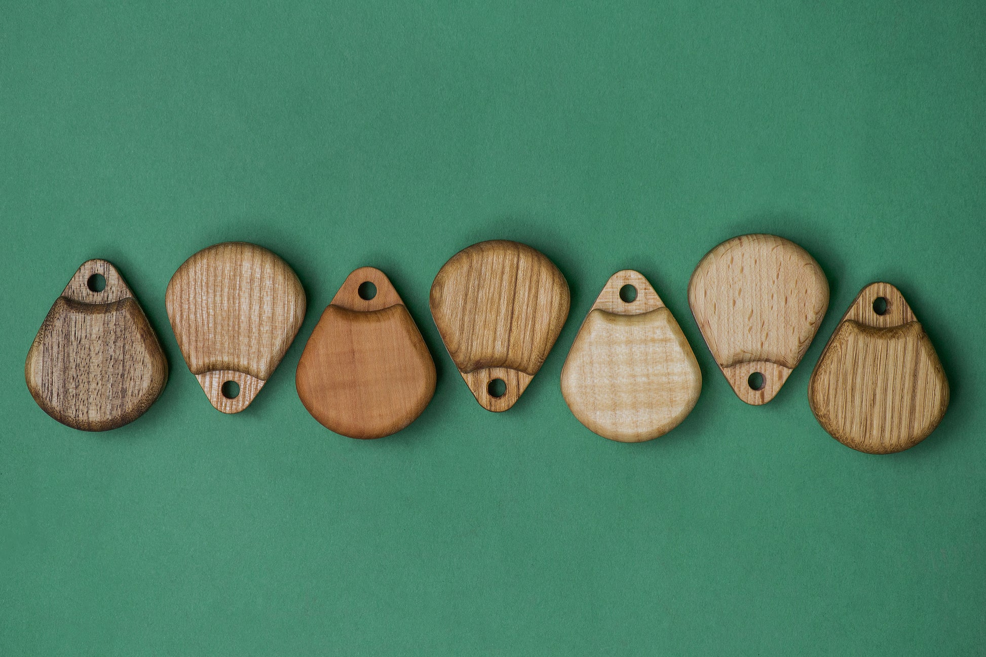 Wooden Keychain Pill Holder - Day & Night Pill Box - JTNLAB