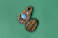 Wooden Pill Case Keychain - Daily Vitamin Travel Case - JTNLAB