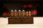 Nixie Tube Clock IN14 + IN16 RGB - Wooden Home Decor - JTNLAB