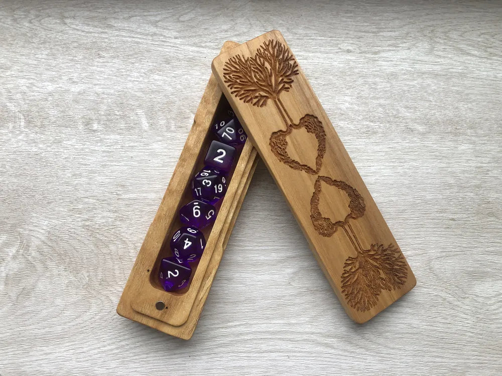 Rooted Love Engraved Dice Box - JTNLAB