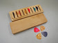 Custom Personalized Wooden Guitar Pick Box - Ideal Gift for Guitarists and Musicians for Hanukkah and Christmas - JTNLAB