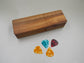 Custom Personalized Wooden Guitar Pick Box - Ideal Gift for Guitarists and Musicians for Hanukkah and Christmas - JTNLAB