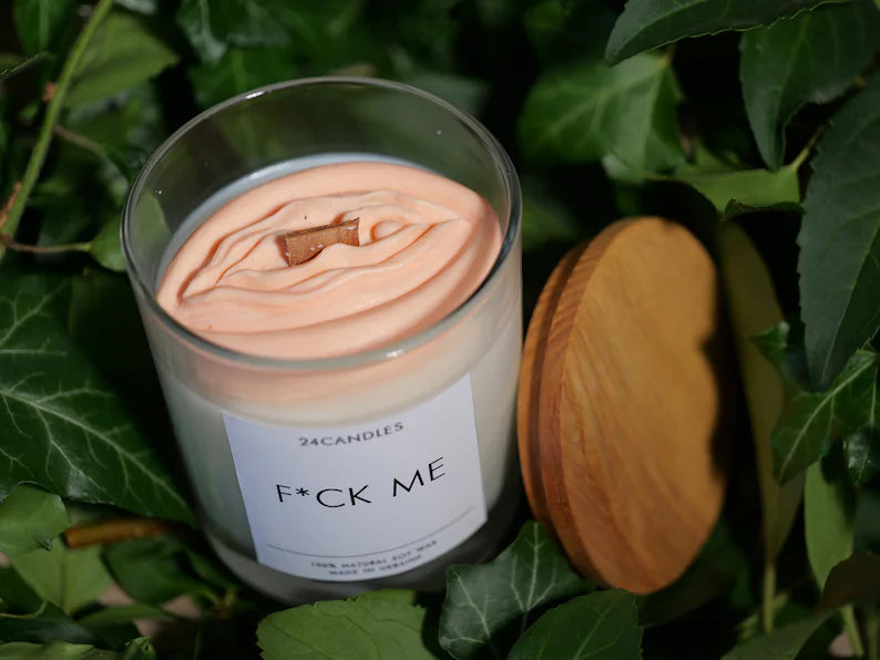 Personalized Vagina Candle. 8 oz Natural Soy Wax Candle. Sexy gift - JTNLAB