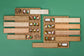 Wooden Travel Large Monthly Pill Box - Pill Organizer 30-31 Day - JTNLAB