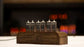 Wooden RGB Dieselpunk Nixie Tube Clock Z573m - JTNLAB