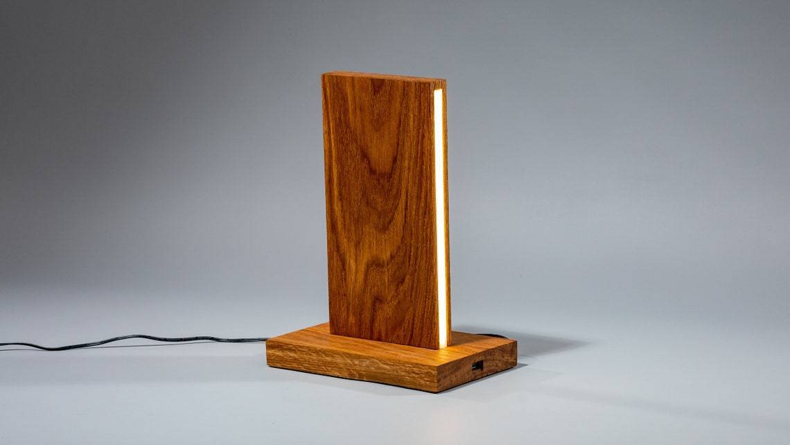 WOODEN TABLE LAMP - JTNLAB