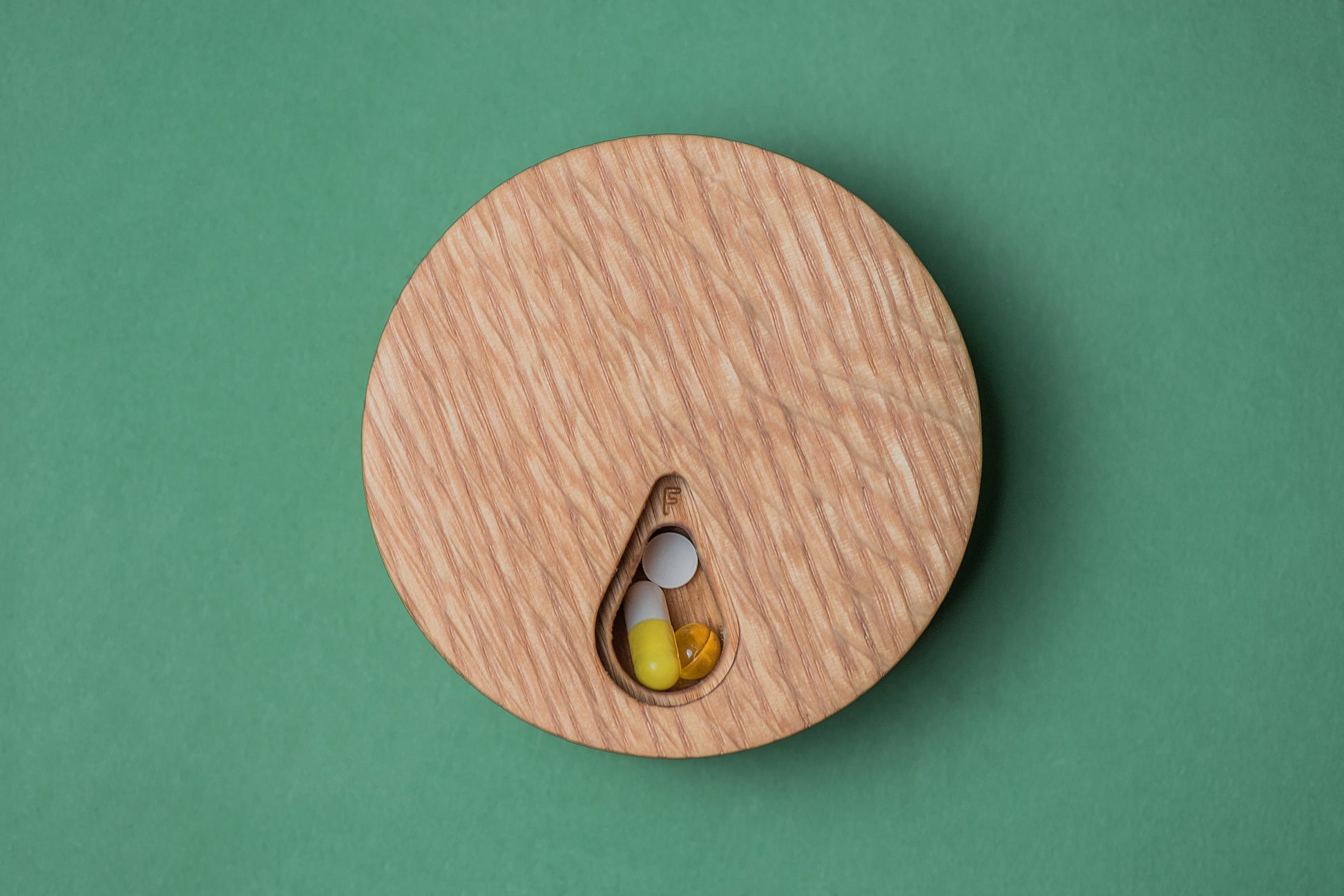 Pill Case Organizer Natural Wood Pill Case Organizer Nature Ornament Natural 4 - JTNLAB