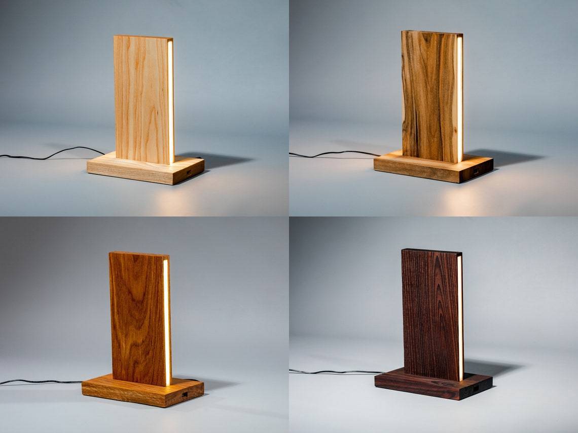 WOODEN TABLE LAMP - JTNLAB