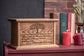 Urns for Human Ashes / Cremation Memorial Urn / Memory box - Tree of Life Wooden Urn - JTNLAB
