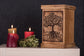 Memorial Urn for Human Ashes Cremation Urns / Memorial Urn / Memory box - Tree of Life Wooden Urn - JTNLAB