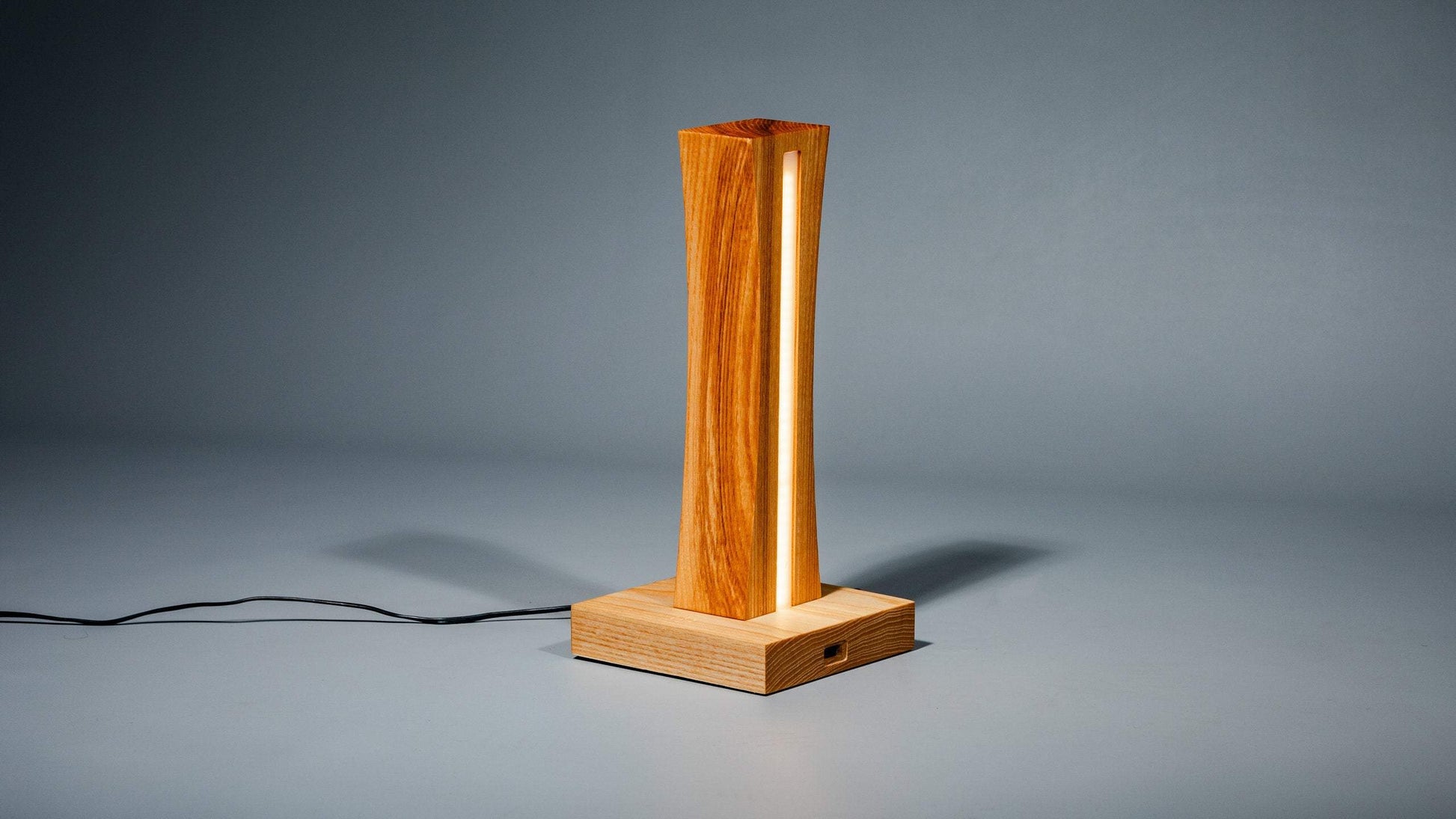 Wooden Desk LED Lamp - Flexible Gooseneck Study Table Lamp – JTNLAB