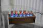 JTNlab Nixie tube clock IN14 + IN16 RGB backlight Tubes/ Wooden Home Decor/ bedside table clock for bedroom / gift for Boyfriend / gift for Him