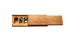 JTNlab PILLBOX Alder / No Personalization / Internal Lid WEEKLY PILL BOX - NATURAL WOOD