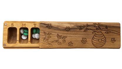 JTNlab PILLBOX Cherry / Please Select PILLBOX -  BEES vs HONEY BEEHIVE