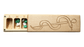 JTNlab PILLBOX Maple / No Personalization / External Lid WOODEN PILL BOX -  SNAKE