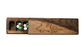 JTNlab PILLBOX No Personalization / Walnut WOODEN PILL BOX - WOLF WITH MOON