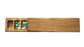 JTNlab PILLBOX Oak / No Personalization BIG WEEKLY PILL BOX -  NATURAL WOOD