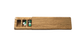 JTNlab PILLBOX Oak / No Personalization / External Lid WEEKLY PILL BOX - NATURAL WOOD