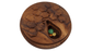 JTNlab PILLBOX ROUND WOODEN PILL BOX - 3D HONEYCOMB vs BEES