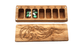 JTNlab PILLBOX WOODEN PILL BOX - WOLF WITH MOON